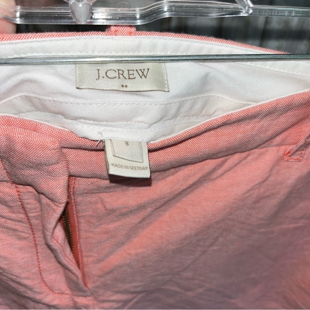 J.Crew Cunningham Pink Chino Shorts Women’s Size 8 Casual Summer - Picture 6 of 6